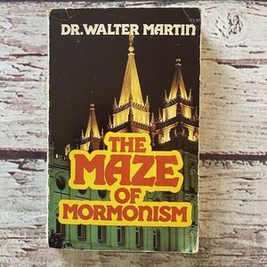 The Maze Of Mormonism Vintage Paperback Book By Dr Walter Martin LDS Church
